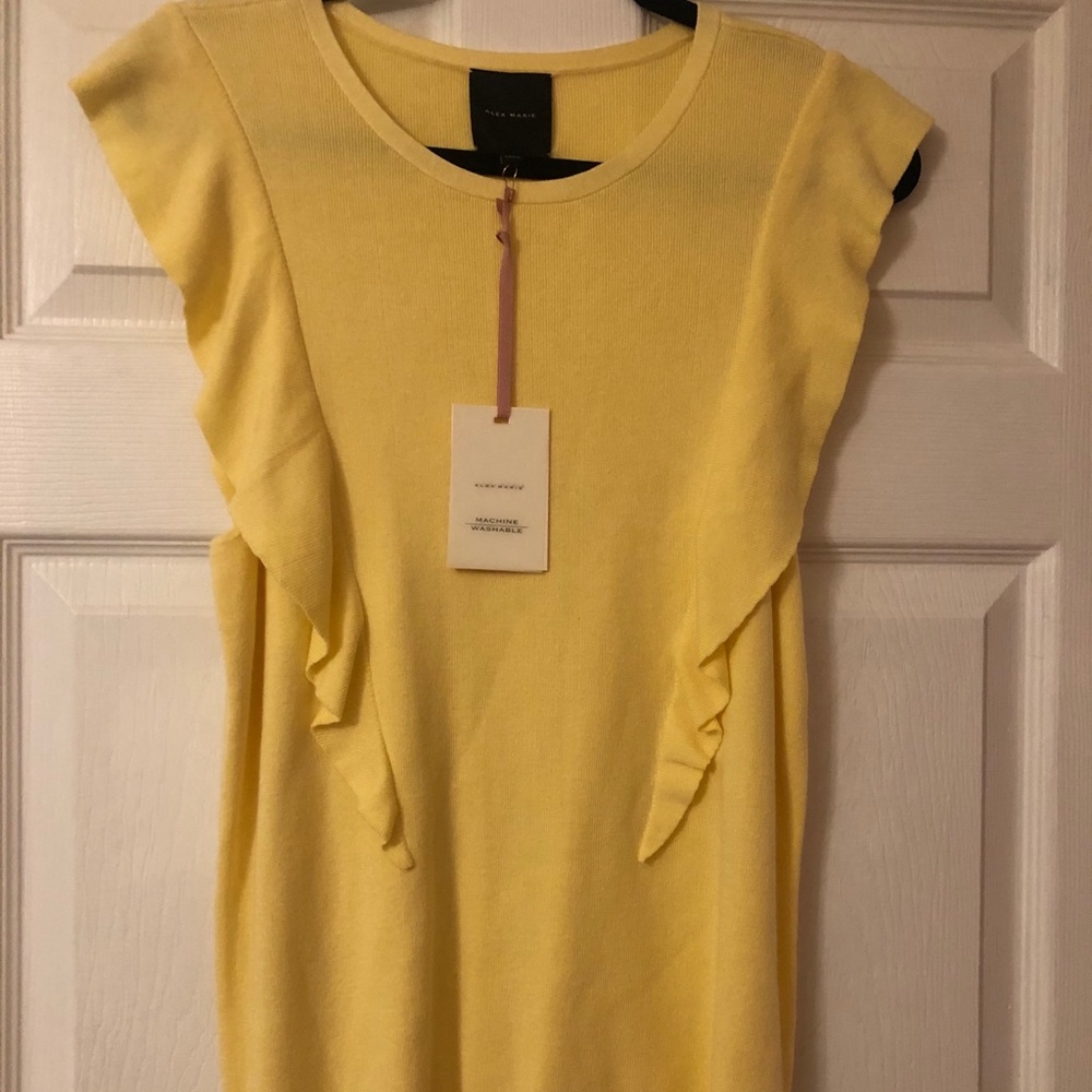 Soft yellow shirt
